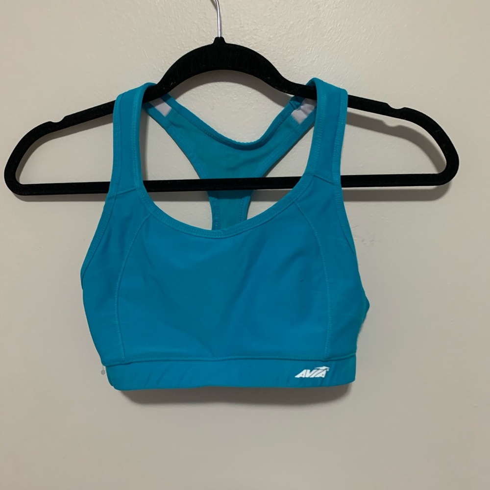 Blue Sports Bra